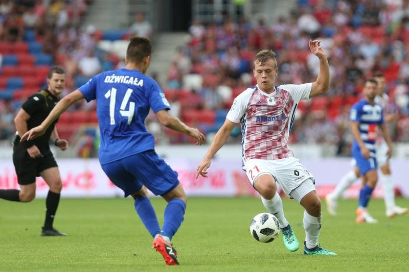 Football. Lotto Ekstraklasa. Gornik Zabrze - Wisla Plock. 29.07.2018
