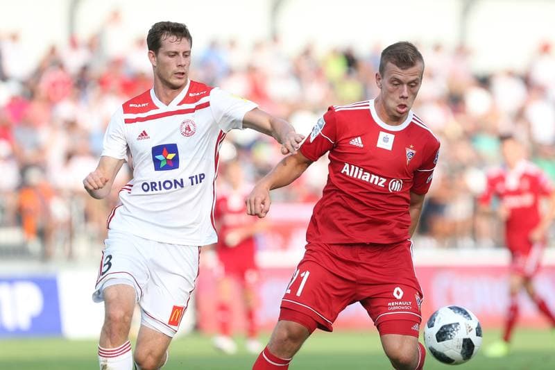 Football. UEFA Europa League. AS Trencin - Gornik Zabrze. 02.08.2018