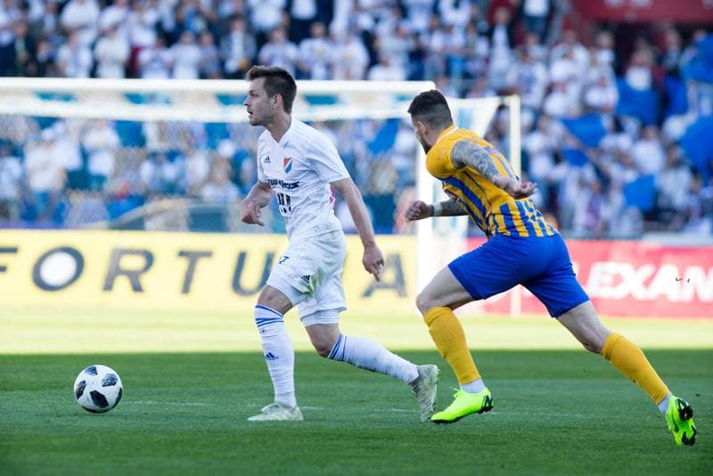 Football. Fortuna:Liga. Banik Ostrava - SFC Opava. 21.04.2019