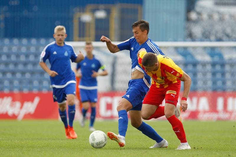 Football. Centralna Liga Juniorow. Ruch Chorzow - Korona Kielce. 11.08.2018