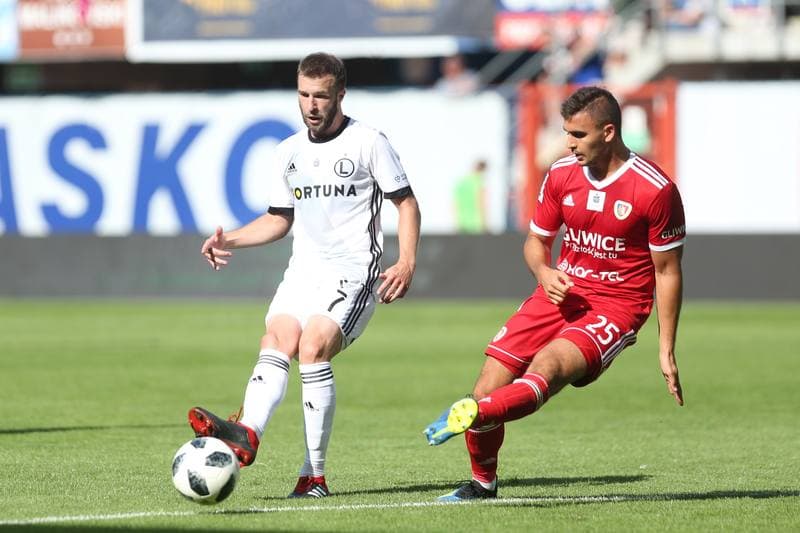 Football. Lotto Ekstraklasa. Piast Gliwice - Legia Warsaw. 12.08.2018