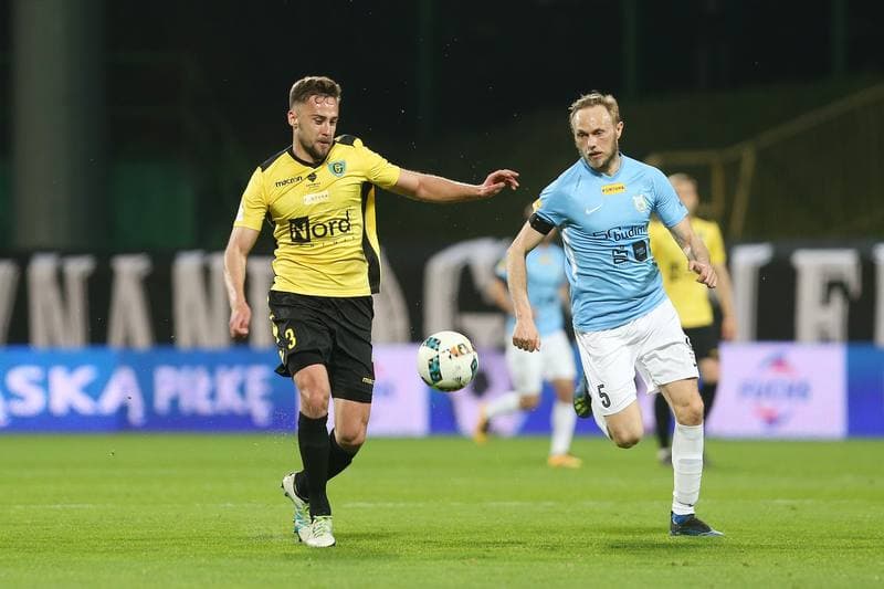 Football. Fortuna I Liga. GKS Katowice - Stomil Olsztyn. 24.04.2019