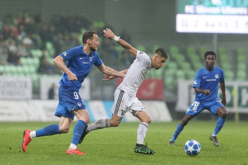 Football. Fortuna:Liga. MFK Karvina - Slovan Liberec. 27.04.2019