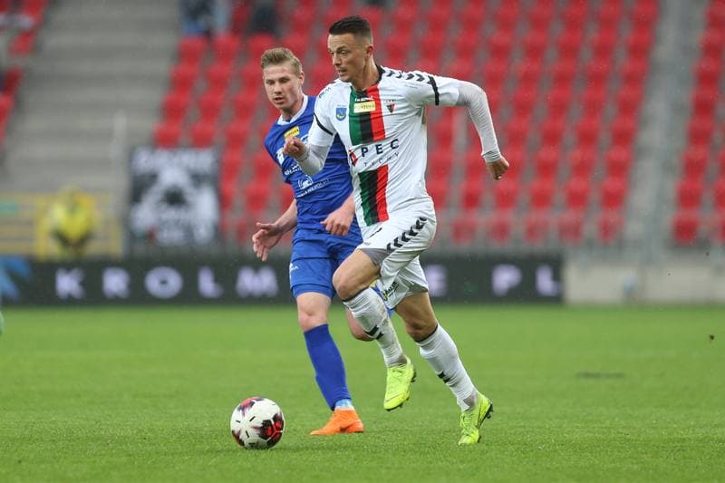 Football. Fortuna I Liga. GKS Tychy - Wigry Suwalki. 28.04.2019