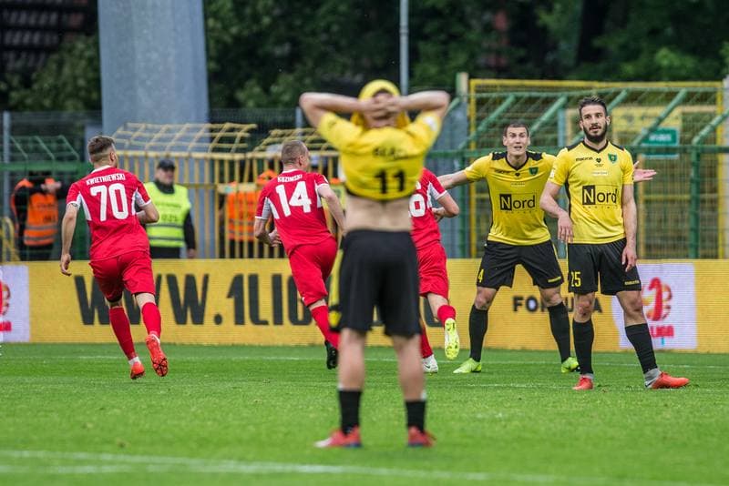 Football. Fortuna I Liga. GKS Katowice - Bytovia Bytow. 18.05.2019