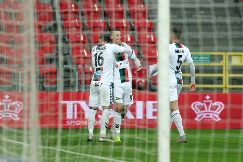 Football. Fortuna I Liga. GKS Tychy - Wigry Suwalki. 28.04.2019