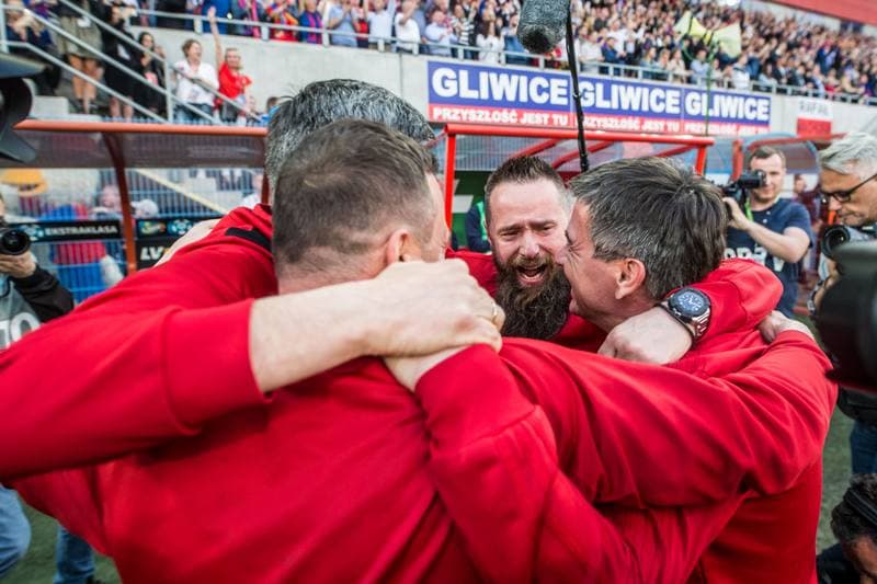 Football. Lotto Ekstraklasa. Piast Gliwice - Lech Poznan. 19.05.2019