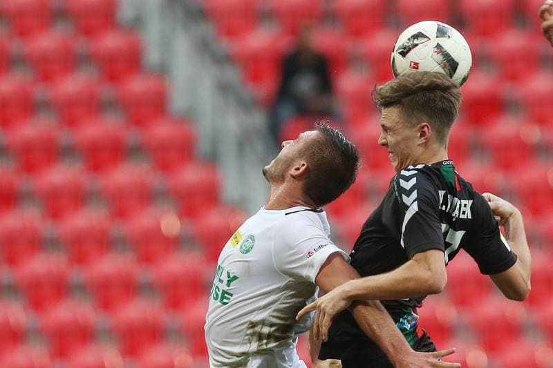 Football. Fortuna I Liga. GKS Tychy - Warta Poznan. 01.09.2018