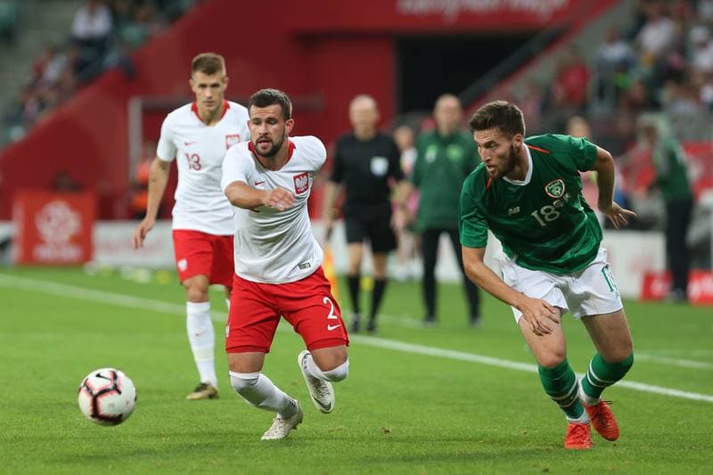 Football. International Friendly. Poland - Republic of Ireland. 11.09.2018
