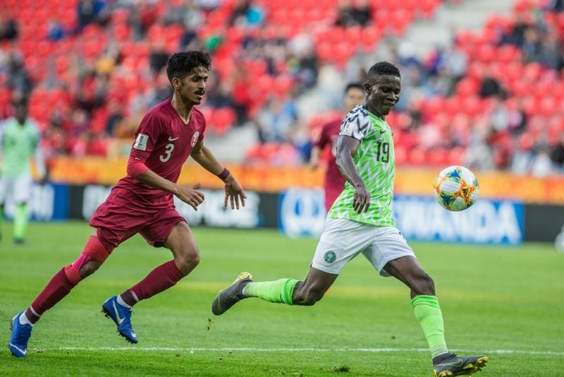 Football. FIFA U-20 World Cup. Qatar - Nigeria. 24.05.2019
