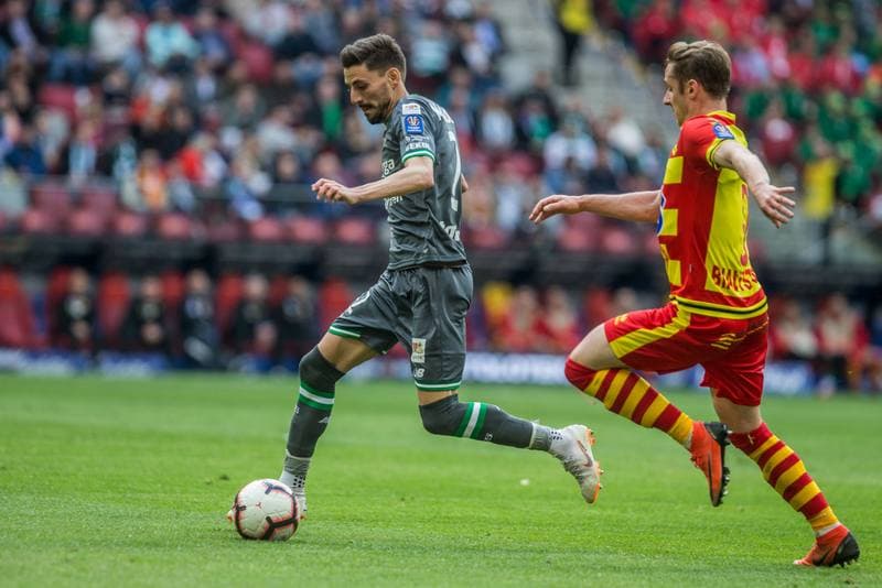 Football. Polish Cup. Jagiellonia Bialystok - Lechia Gdansk. 02.05.2019