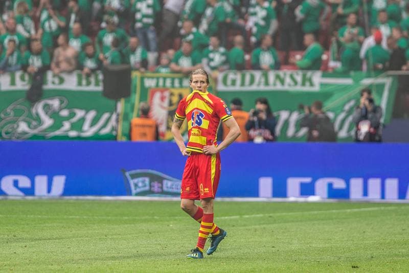 Football. Polish Cup. Jagiellonia Bialystok - Lechia Gdansk. 02.05.2019