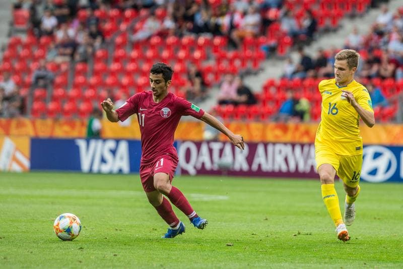 Football. FIFA U-20 World Cup. Qatar - Ukraine. 27.05.2019