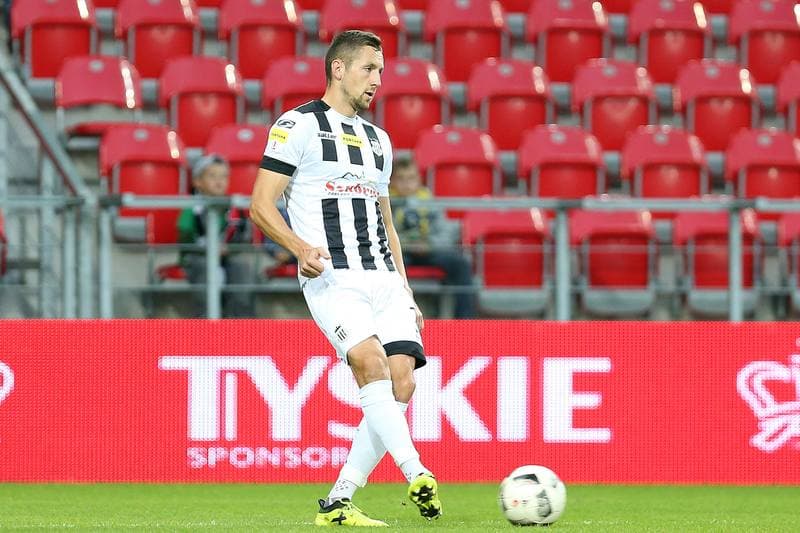 Football. Fortuna I Liga. GKS Tychy - Sandecja Nowy Sacz. 06.10.2018