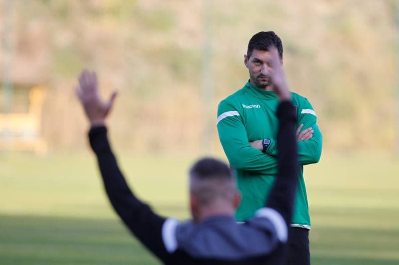 Football. GKS Katowice. Training. 15.10.2018