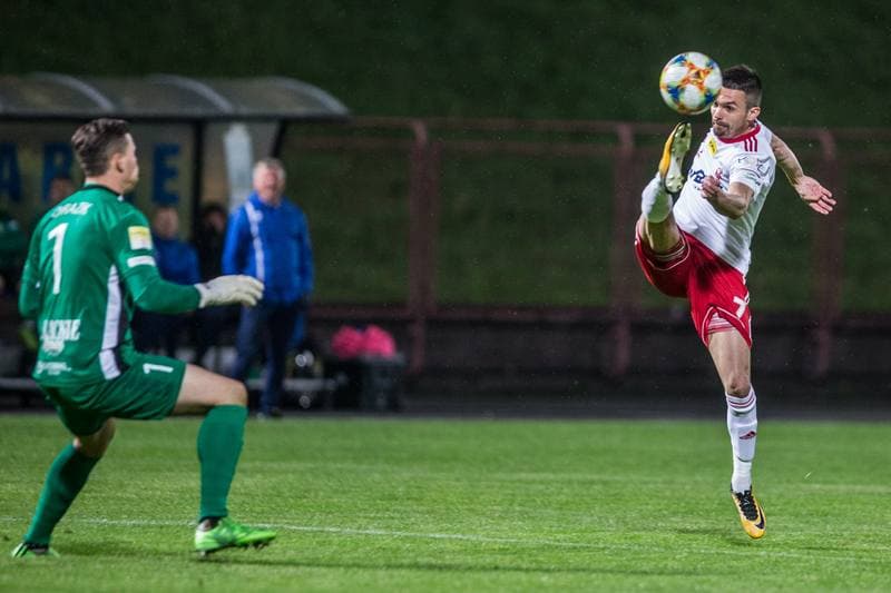 Football. Fortuna I Liga. GKS 1962 Jastrzebie - LKS Lodz. 04.05.2019