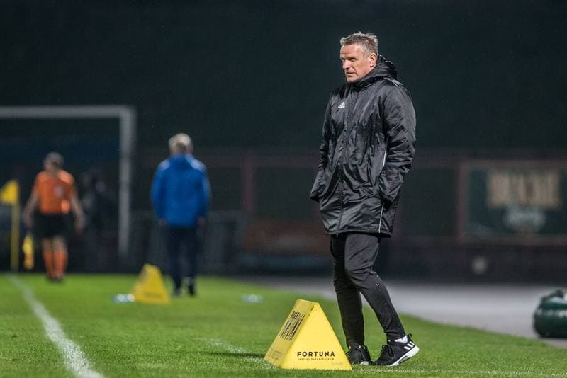 Football. Fortuna I Liga. GKS 1962 Jastrzebie - LKS Lodz. 04.05.2019