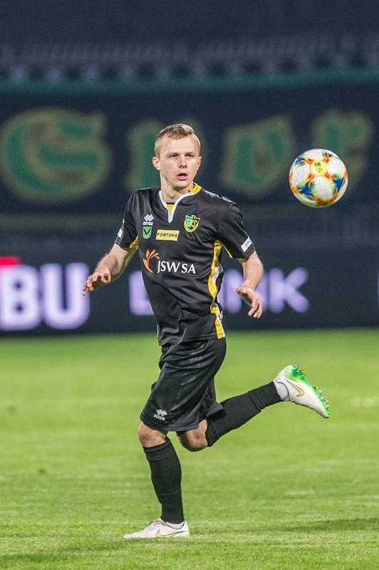 Football. Fortuna I Liga. GKS 1962 Jastrzebie - LKS Lodz. 04.05.2019