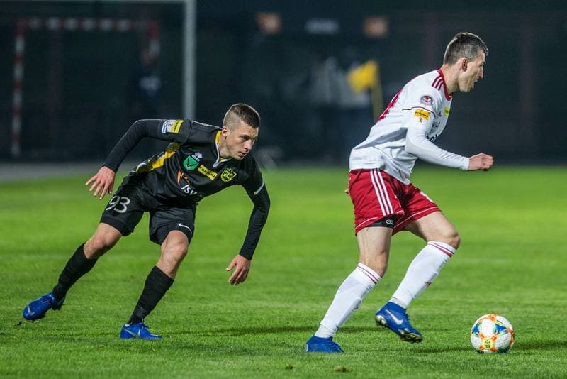 Football. Fortuna I Liga. GKS 1962 Jastrzebie - LKS Lodz. 04.05.2019