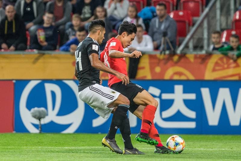 Football. FIFA U-20 World Cup. Korea Republic - Argentina. 31.05.2019