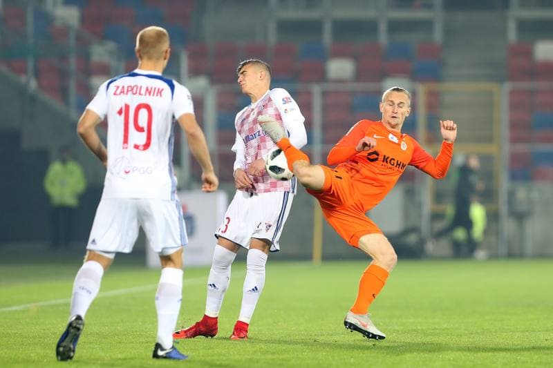 Football. Lotto Ekstraklasa. Gornik Zabrze - Zaglebie Lubin. 28.10.2018