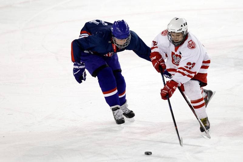 Ice Hockey. Women's U18 Championship. Poland - Great Britain. 10.11.2018