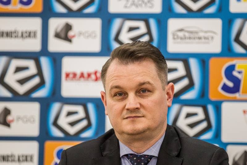 Football. Gornik Zabrze. Press Conference. 13.05.2019
