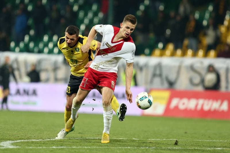 Football. Fortuna I Liga. GKS Katowice - LKS Lodz. 28.11.2018