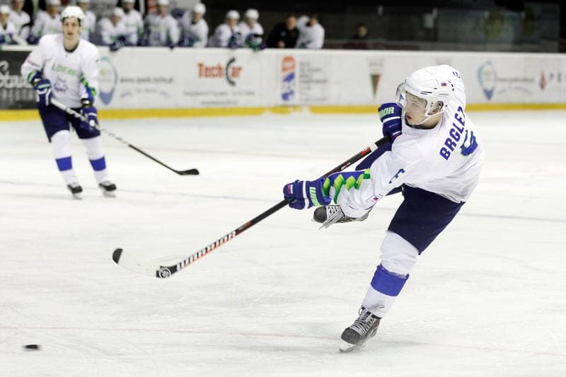 Ice Hockey. U20 World Championship Division I. Italy - Slovenia. 08.12.2018