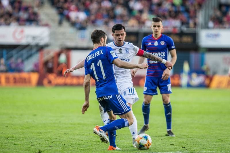 Football. Lotto Ekstraklasa. Piast Gliwice - Lech Poznan. 19.05.2019