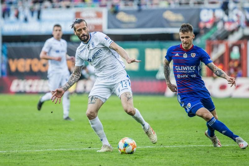 Football. Lotto Ekstraklasa. Piast Gliwice - Lech Poznan. 19.05.2019