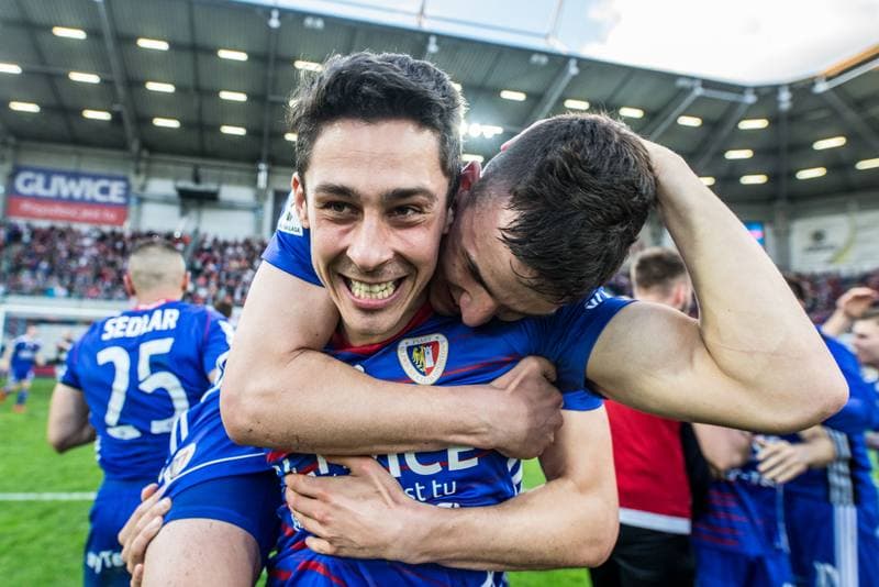 Football. Lotto Ekstraklasa. Piast Gliwice - Lech Poznan. 19.05.2019