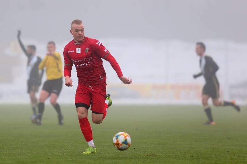 Football. Sparing. Zaglebie Sosnowiec - LKS Lodz. 03.02.2019