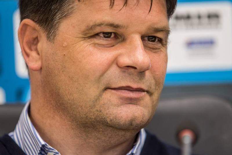 Football. Zaglebie Sosnowiec. Press Conference. 20.05.2019