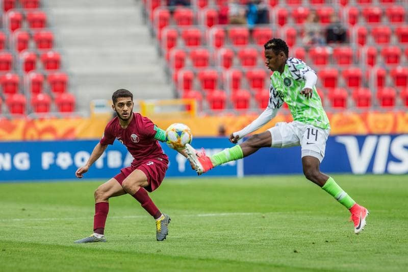 Football. FIFA U-20 World Cup. Qatar - Nigeria. 24.05.2019