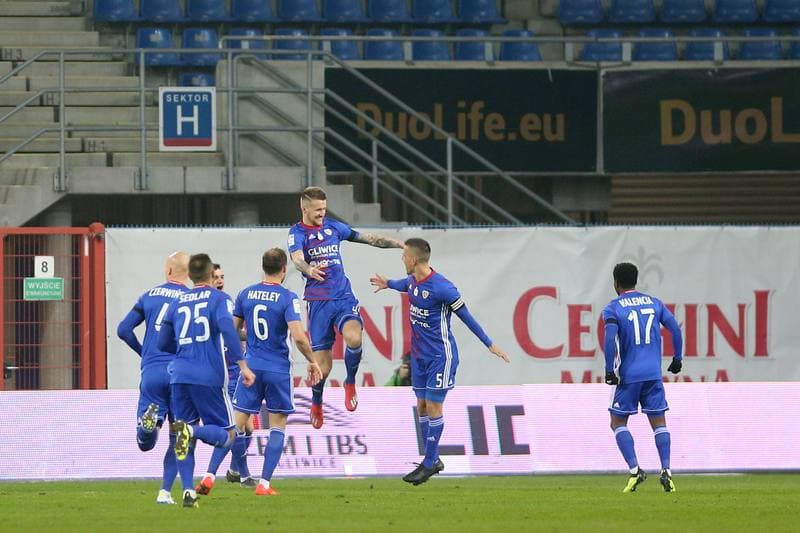 Football. Lotto Ekstraklasa. Piast Gliwice - Slask Wroclaw. 01.03.2019