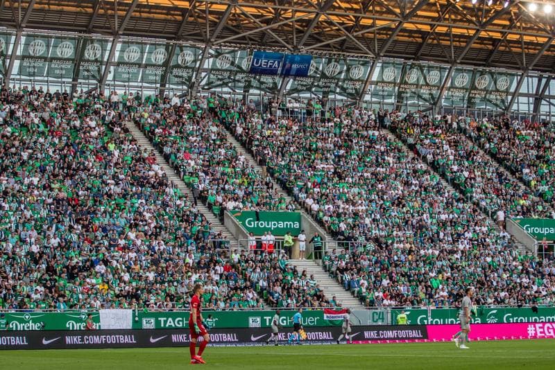 Football. UEFA Champions League. Ferencvaros Budapest - Ludogorets Razgrad. 10.07.2019