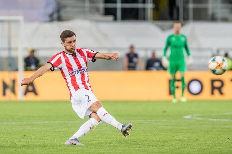 Football. UEFA Europa League. DAC 1904 Dunajska Streda - Cracovia Krakow. 11.07.2019