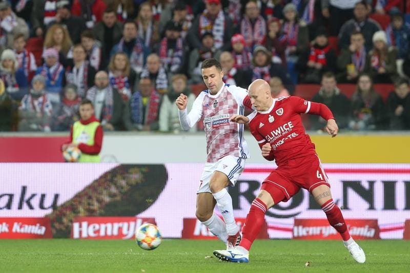 Football. Lotto Ekstraklasa. Gornik Zabrze - Piast Gliwice. 08.03.2019