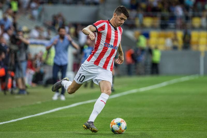 Football. UEFA Europa League. DAC 1904 Dunajska Streda - Cracovia Krakow. 11.07.2019