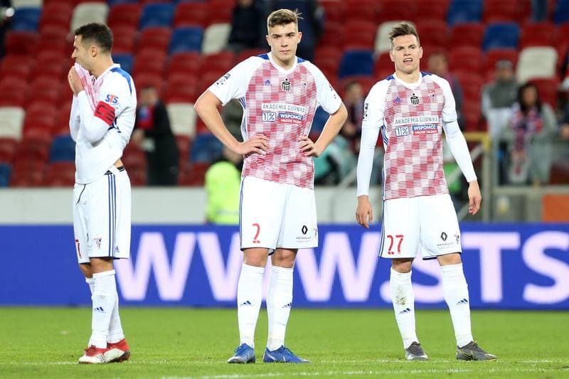 Football. Lotto Ekstraklasa. Gornik Zabrze - Piast Gliwice. 08.03.2019