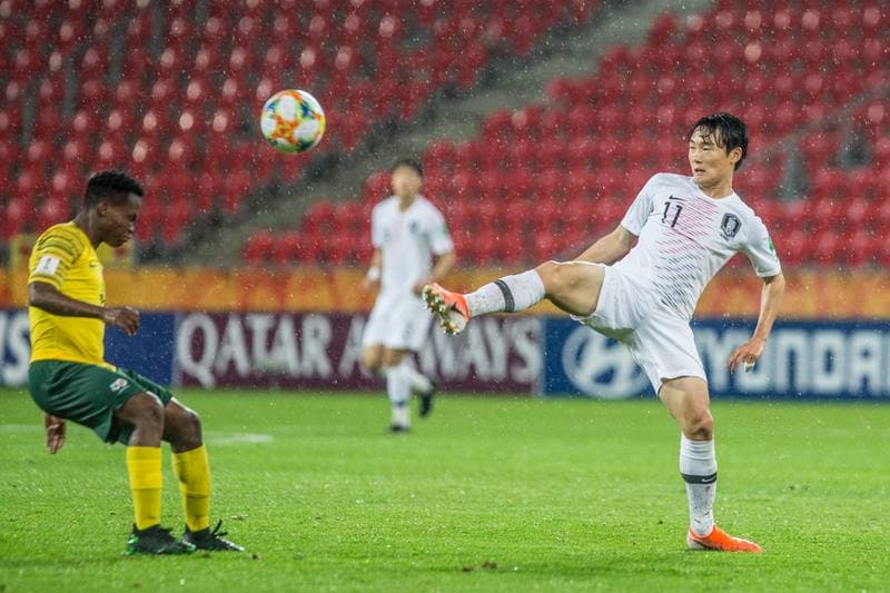 Football. FIFA U-20 World Cup. South Africa - Korea Republic. 28.05.2019
