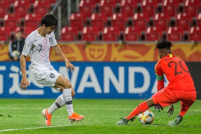 Football. FIFA U-20 World Cup. South Africa - Korea Republic. 28.05.2019