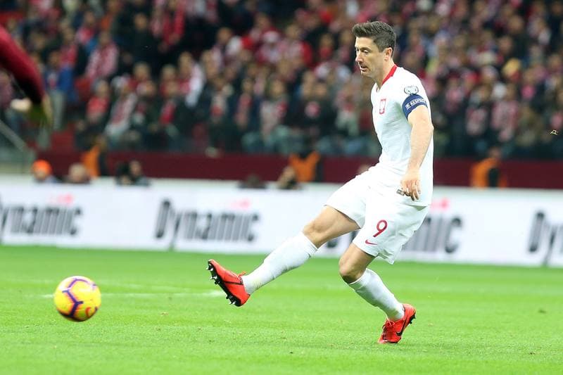 Football. Euro 2020 Qualifiers. Poland - Latvia. 24.03.2019