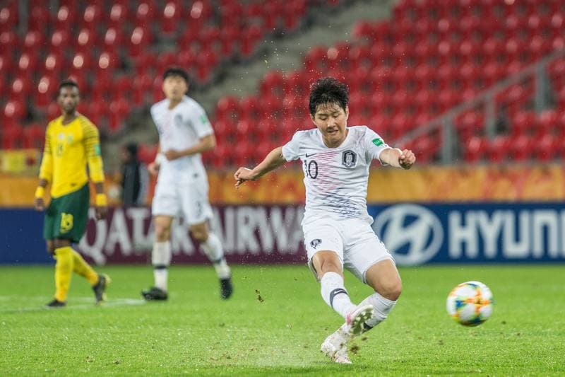 Football. FIFA U-20 World Cup. South Africa - Korea Republic. 28.05.2019