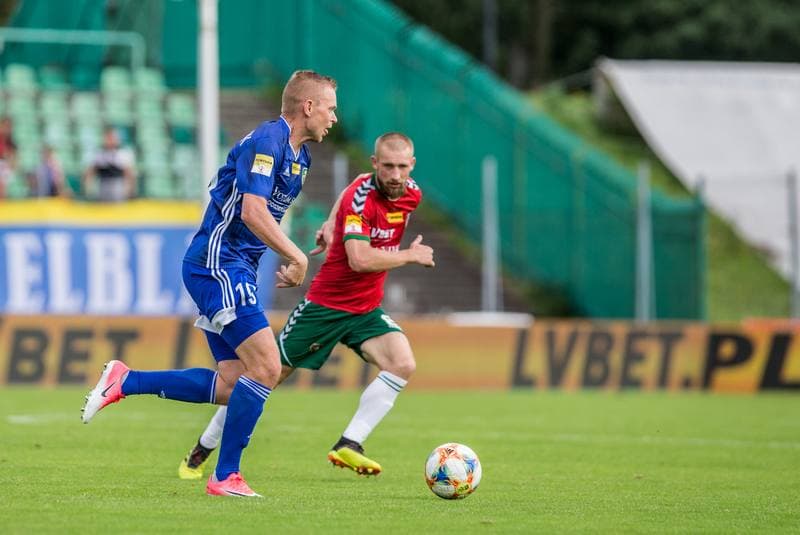 Football. Fortuna I Liga. Zaglebie Sosnowiec - Miedz Legnica. 17.08.2019