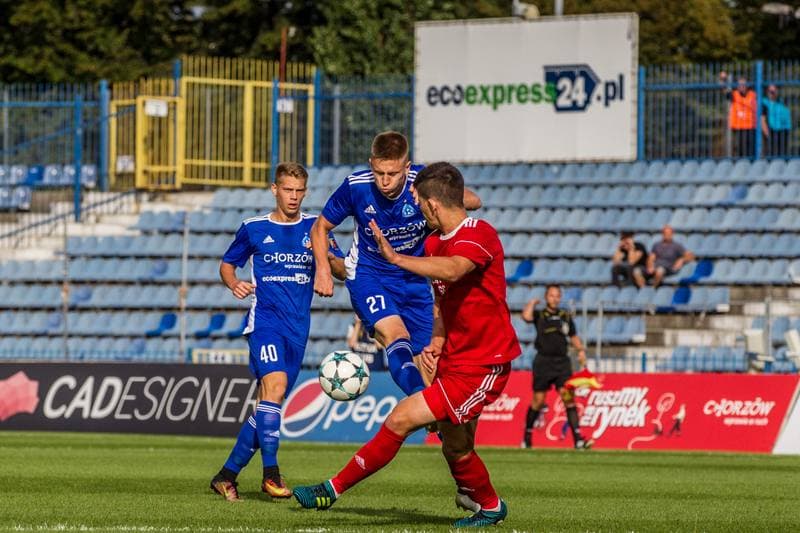 Football. III Liga. Ruch Chorzow - Foto-Higiena Blyskawica Gac. 17.08.2019