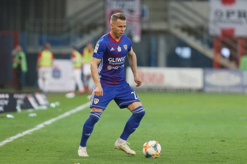 Football. Lotto Ekstraklasa. Piast Gliwice - Cracovia Krakow. 26.04.2019