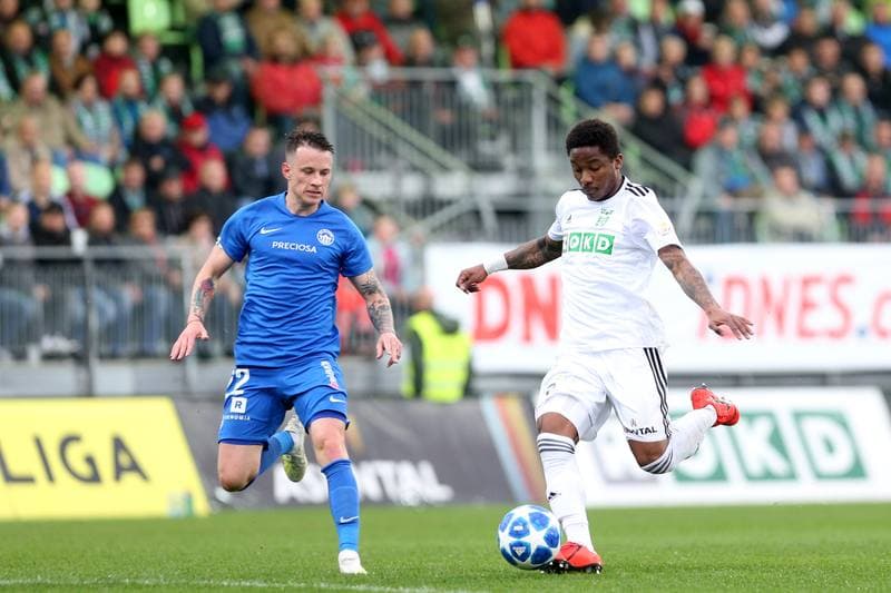 Football. Fortuna:Liga. MFK Karvina - Slovan Liberec. 27.04.2019
