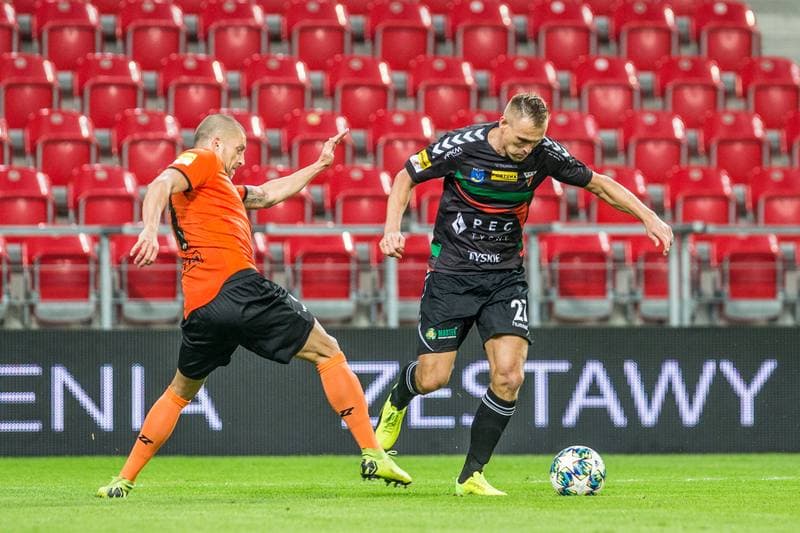 Football. Fortuna I Liga. GKS Tychy - Chrobry Glogow. 21.08.2019